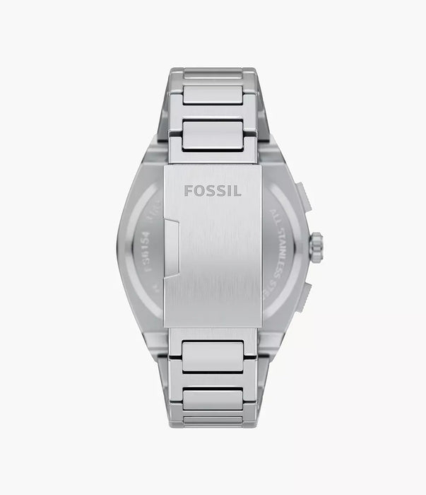 Fossil Everett Blue Stainless Steel Men Watch Fs6154_3
