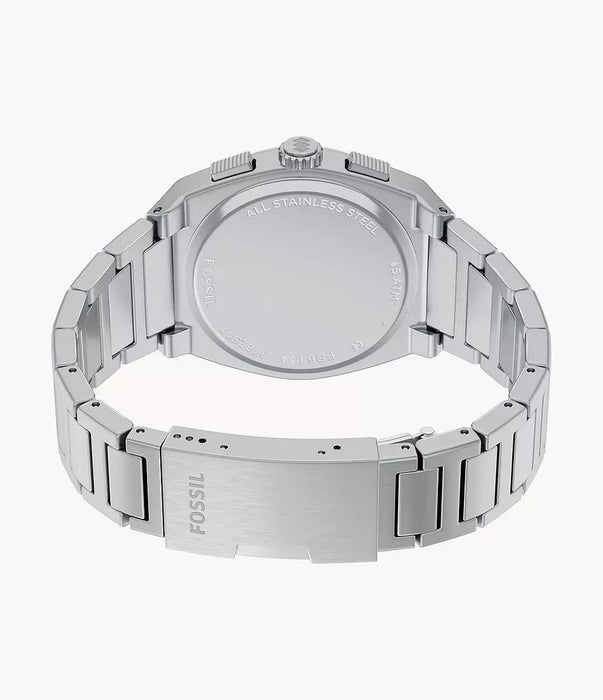 Fossil Everett Blue Stainless Steel Men Watch Fs6154_6
