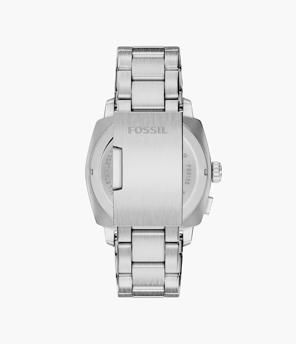 Fossil Machine Big Tic Negative Display Stainless Steel Men Watch Fs6155_4