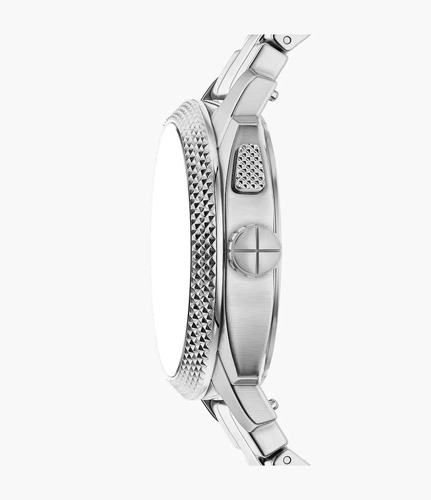 Fossil Machine Big Tic Negative Display Stainless Steel Men Watch Fs6155_5