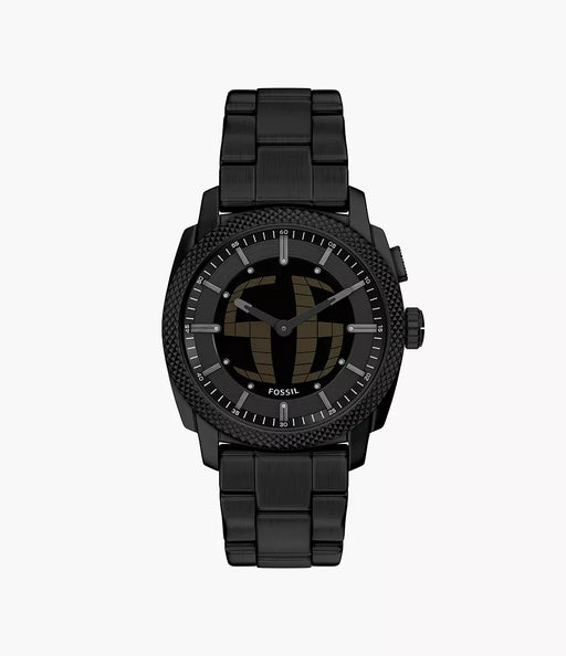 Fossil Machine Big Tic Negative Display Stainless Steel Men Watch Fs6156_2
