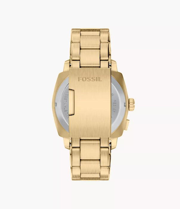 Fossil Machine Big Tic Negative Display Stainless Steel Men Watch Fs6157_4