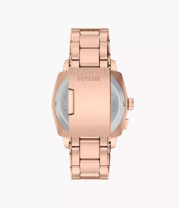 Fossil Machine Big Tic Negative Display Stainless Steel Men Watch Fs6158_4