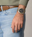 Fossil Machine Black Stainless Steel Men Watch Fs6159_1