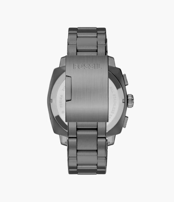 Fossil Machine Gray Stainless Steel Men Watch Fs6160_3
