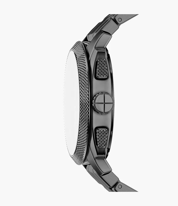 Fossil Machine Gray Stainless Steel Men Watch Fs6160_4