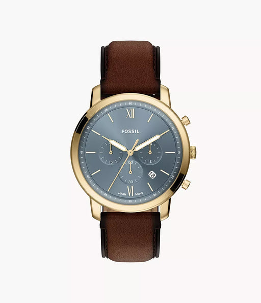 Fossil Neutra Blue Stainless Steel Men Watch Fs6162_1