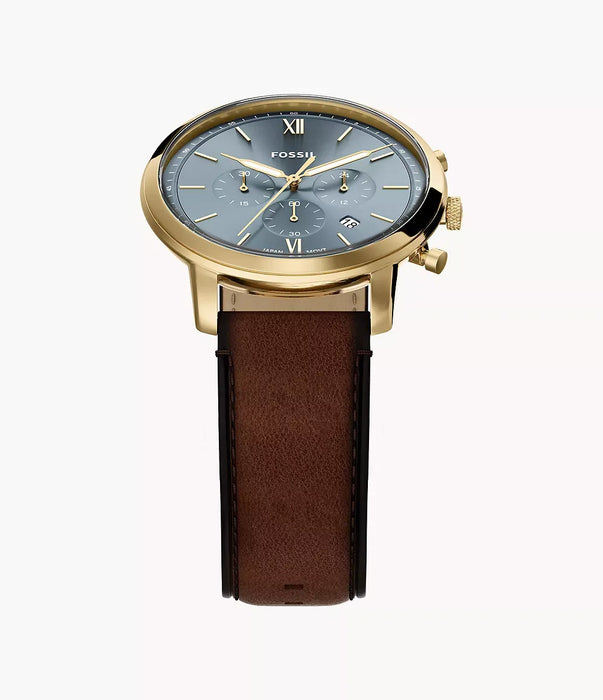 Fossil Neutra Blue Stainless Steel Men Watch Fs6162_5