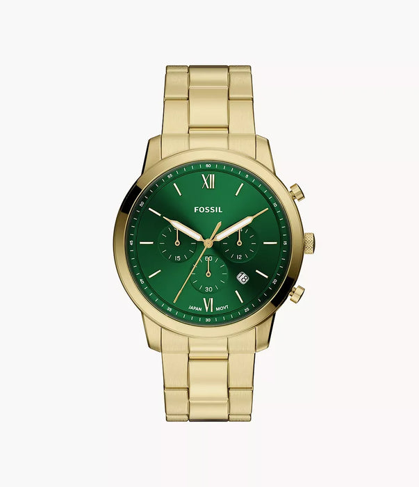 Fossil Neutra Green Stainless Steel Men Watch Fs6164_1