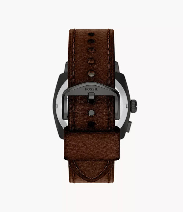 Fossil Machine Big Tic Negative Display Stainless Steel Men Watch Fs6165_4