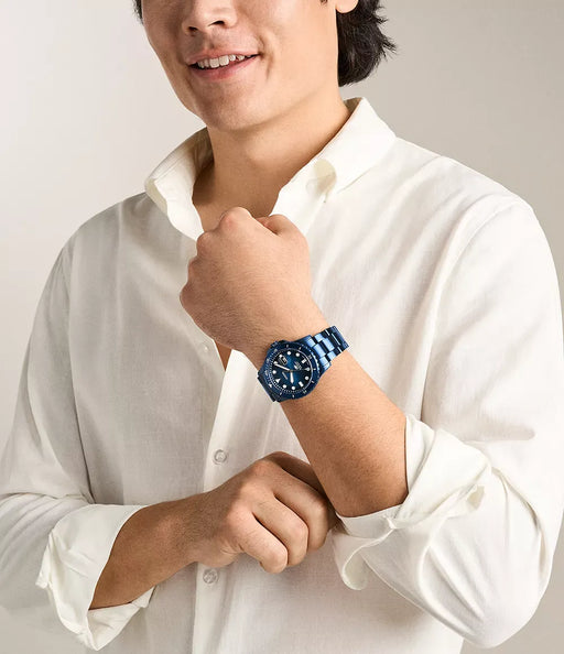 Fossil Fossil Blue Blue Stainless Steel Men Watch Fs6166_2