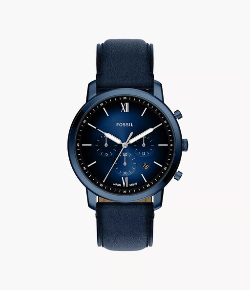 Fossil Neutra Blue Stainless Steel Men Watch Fs6168_1