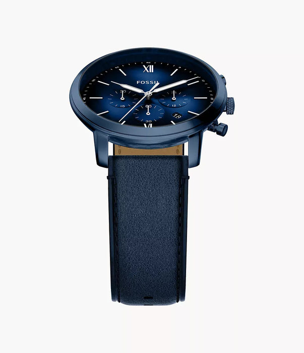 Fossil Neutra Blue Stainless Steel Men Watch Fs6168_5
