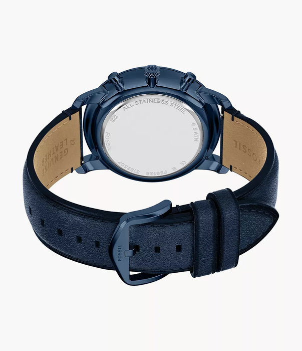 Fossil Neutra Blue Stainless Steel Men Watch Fs6168_6
