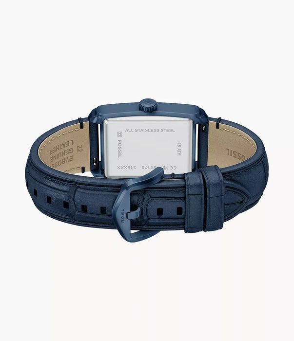 Fossil Carraway Blue Stainless Steel Men Watch Fs6170_6