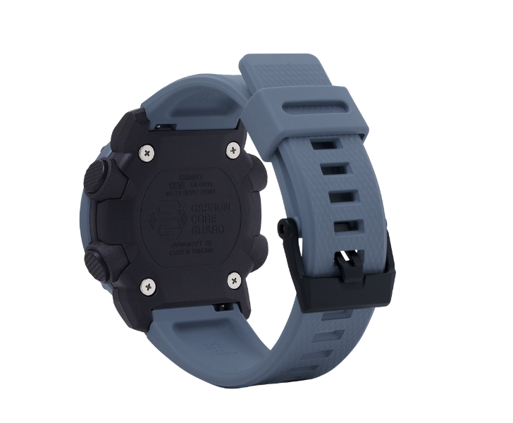 G-Shock Casio Ana-Digi Carbon Core Guard Blue Camo Watch GA2000SU-2A