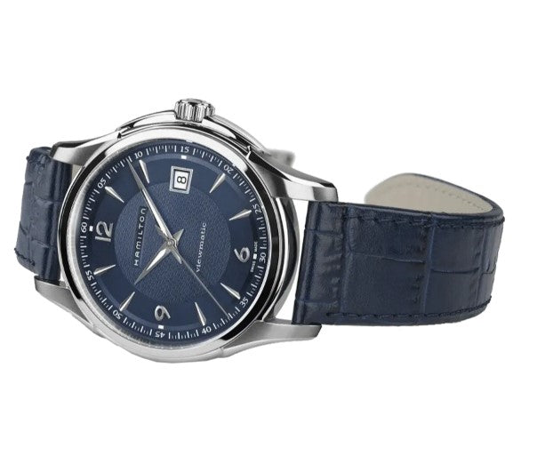 Hamilton Jazz Master Viewmatic Auto Stainless Steel Case Blue Dial Round Men's Watch H32515641