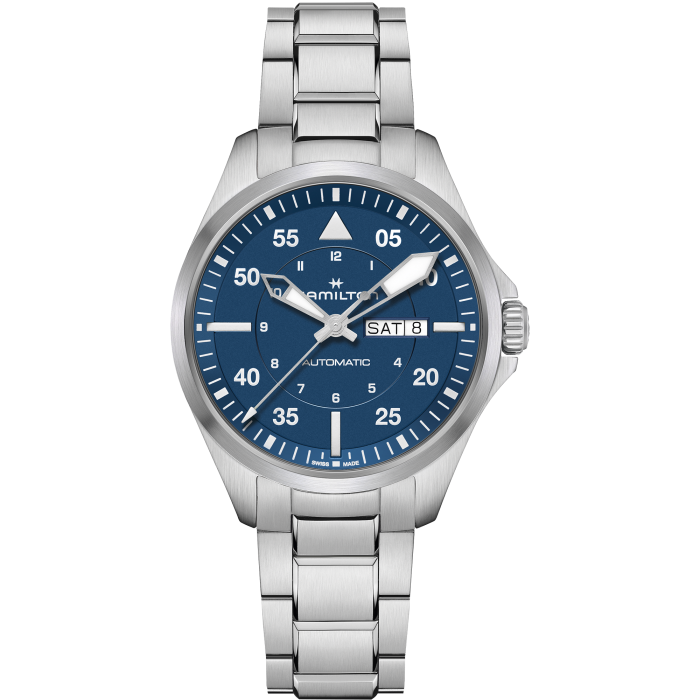 Hamilton Khaki Aviation Pilot Day Auto H64635140 Unisex Watch 42mm_1