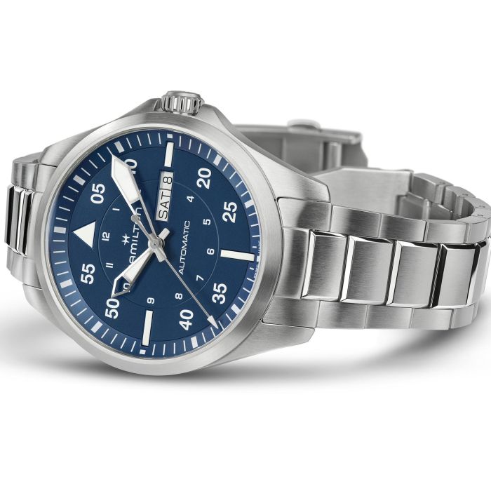 Hamilton Khaki Aviation Pilot Day Auto H64635140 Unisex Watch 42mm_4
