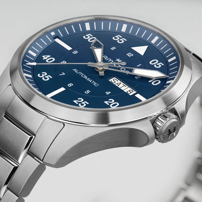 Hamilton Khaki Aviation Pilot Day Auto H64635140 Unisex Watch 42mm_5