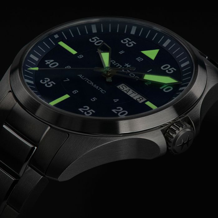 Hamilton Khaki Aviation Pilot Day Auto H64635140 Unisex Watch 42mm_6