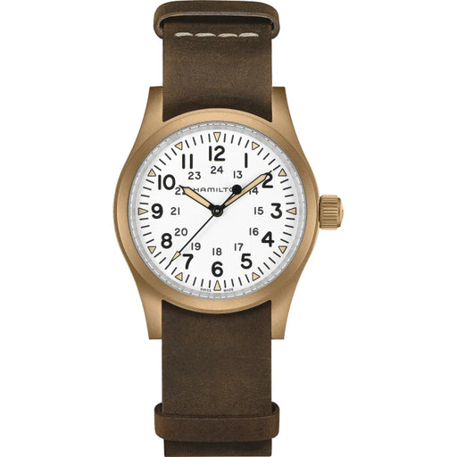 Hamilton Khaki Field Mechanical Bronze Men's Watch H69459510_2
