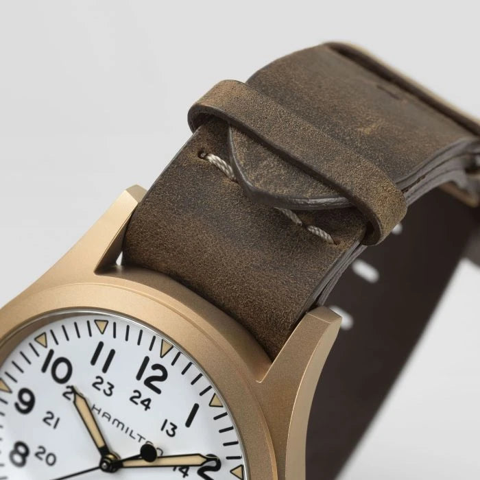 Hamilton Khaki Field Mechanical Bronze Men's Watch H69459510_4