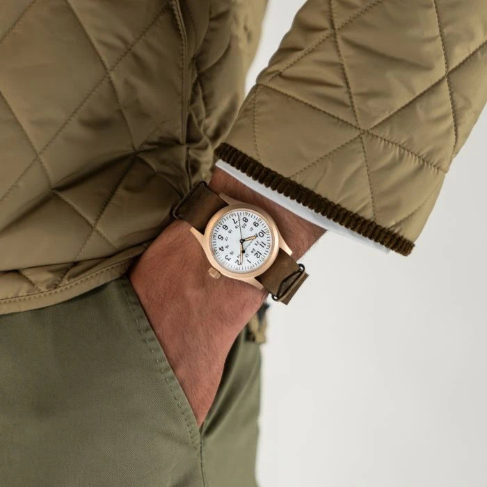 Hamilton Khaki Field Mechanical Bronze Men's Watch H69459510_8
