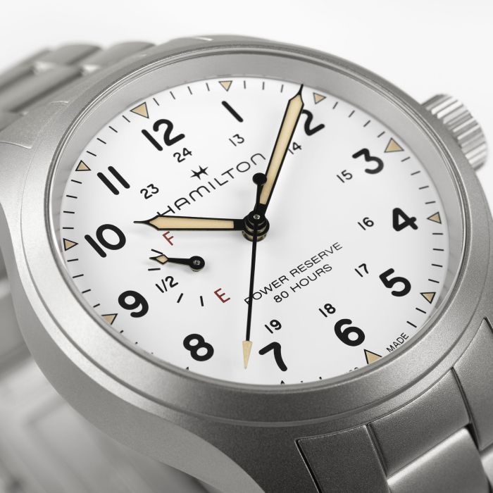 Hamilton Khaki Mechanical Power Reserve 40Mm H69509110 Men's Watch_4