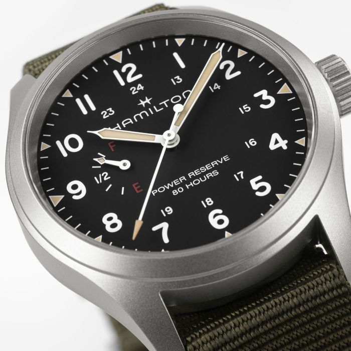 Hamilton Khaki Mechanical Power Reserve 40Mm H69509930 Men's Watch_3