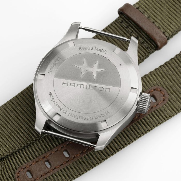 Hamilton Khaki Mechanical Power Reserve 40Mm H69509930 Men's Watch_6