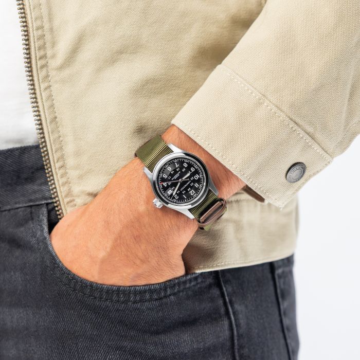 Hamilton Khaki Field Auto 38Mm Call Of Duty H70475930 Men's Watch_2