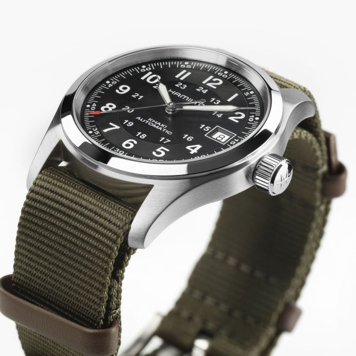 Hamilton Khaki Field Auto 38Mm Call Of Duty H70475930 Men's Watch_6