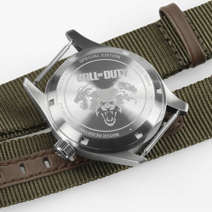 Hamilton Khaki Field Auto 38Mm Call Of Duty H70475930 Men's Watch_7