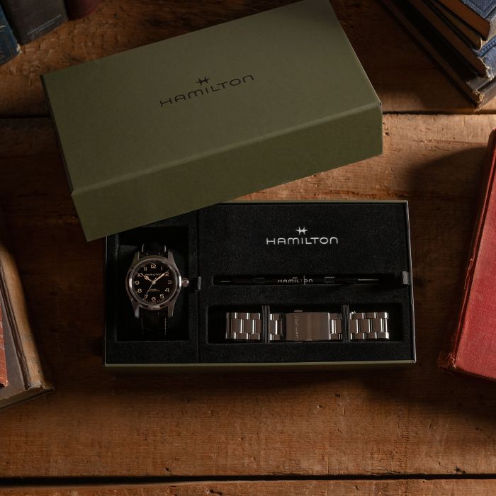 Hamilton Khaki Field Murph Auto 42Mm Bundle H70605732 Men's Watch_6
