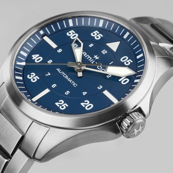 Hamilton Khaki Aviation Pilot Auto 36Mm H76305140 Unisex Watch_5