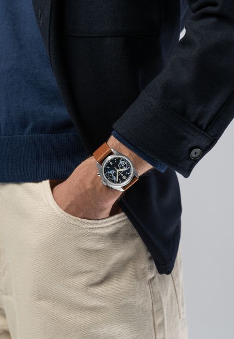 Hamilton Khaki Aviation Pilot Chrono H76409540 Men's Watch 40mm_6