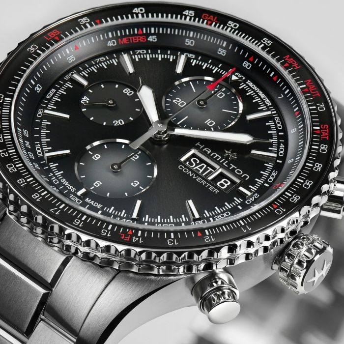 Hamilton Khaki Aviation Converter Chrono H76726130 Men's Watch 44mm_3