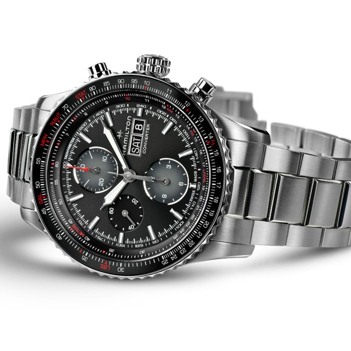 Hamilton Khaki Aviation Converter Chrono H76726130 Men's Watch 44mm_4