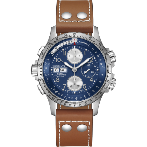 Hamilton Khaki Aviation X-Wind Auto Chrono H77506540 Men's Watch 44mm_1