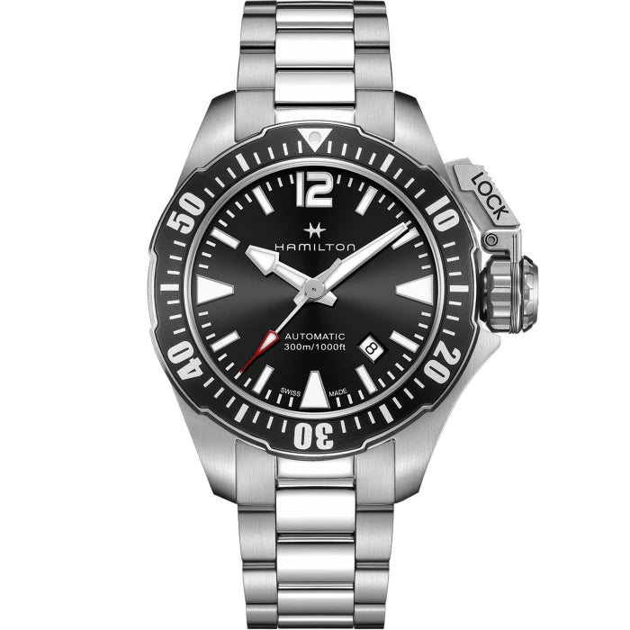 Hamilton Khaki Navy Frogman Auto Men's Watch H77605135_1