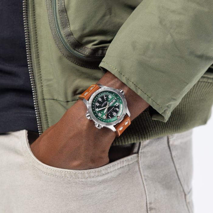 Hamilton Khaki Aviation X-Wind Day Date H77735560 Men's Watch 45mm_8