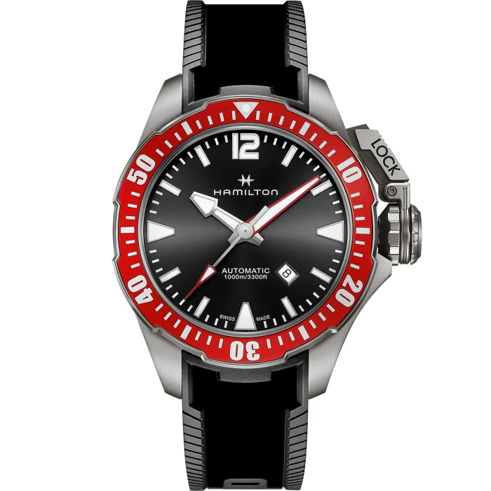 Hamilton Khaki Navy Frogman Titanium Auto Men's Watch H77805335_1