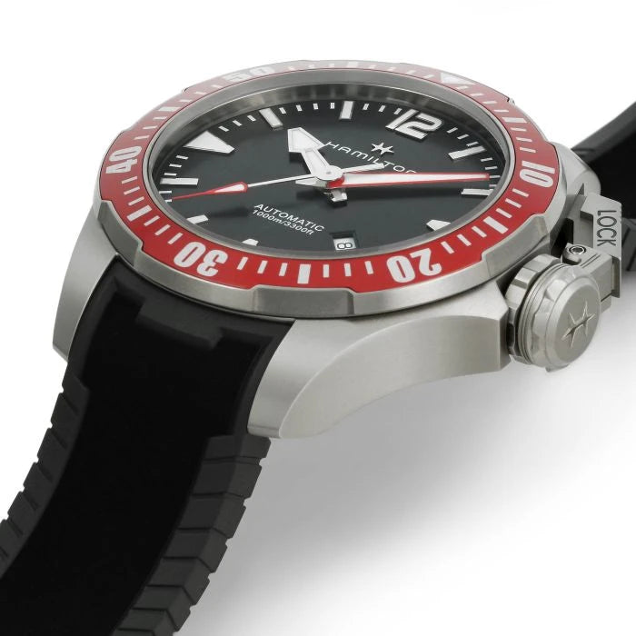 Hamilton Khaki Navy Frogman Titanium Auto Men's Watch H77805335_4