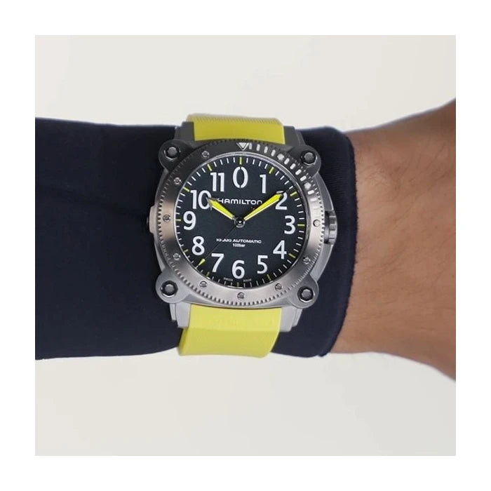 Hamilton Khaki Navy BeLOWZERO Auto TITANIUM Men's Watch H78535380_2