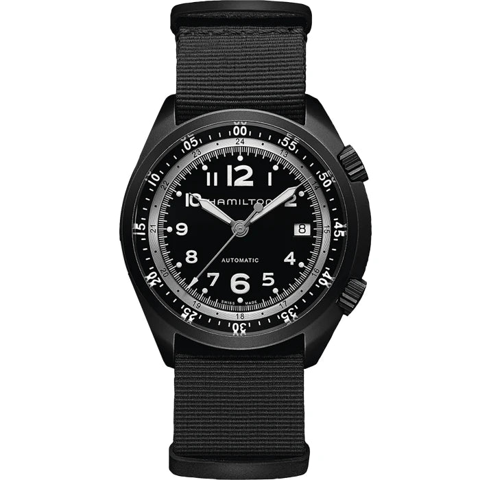 Hamilton Khaki Aviation Pilot Pioneer Aluminium Men's Watch H80485835_1