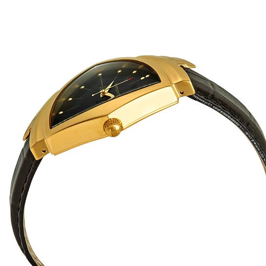 Hamilton Ventura Quartz Black Dial Triangle 32.3mm Men’s Watch H24301731