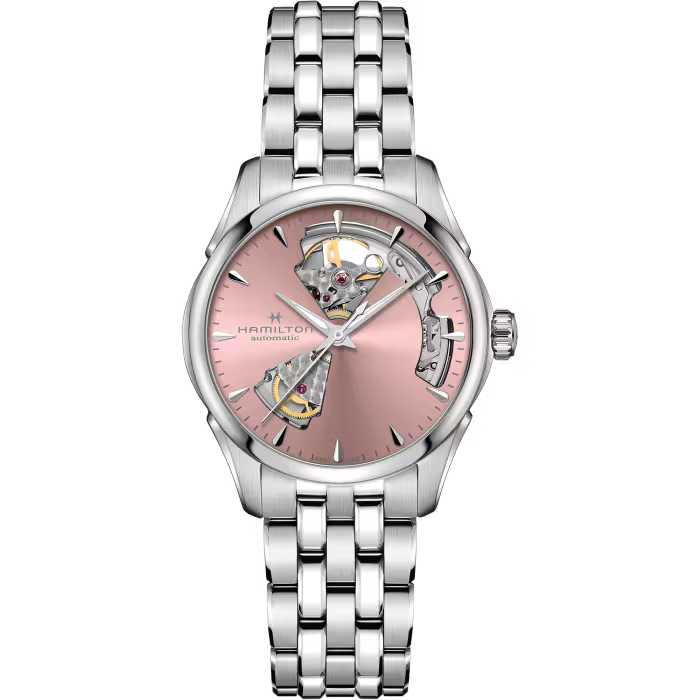 Hamilton Jazzmaster Open Heart Watch H32215170