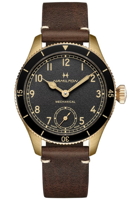 Hamilton Khaki Aviation Pilot Pioneer Black H76709530
