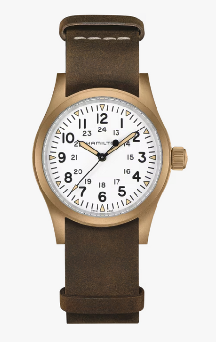 Hamilton Khaki Field Watch Bronze White Dial H69459510
